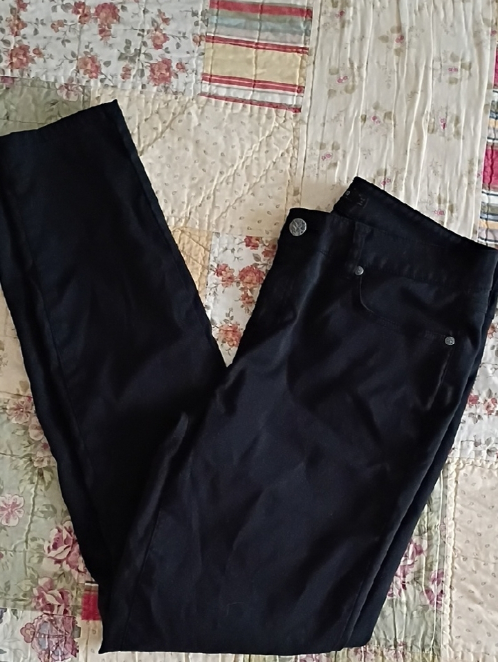 Prana Classic Black Skinny Pants, Like Brand New! Size 10